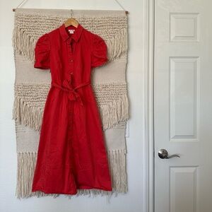 Shoshanna Red Annette Dress
